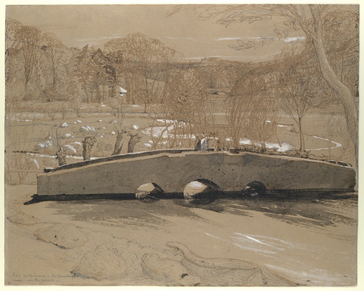 Die Brücke bei Shoreham von Samuel Palmer