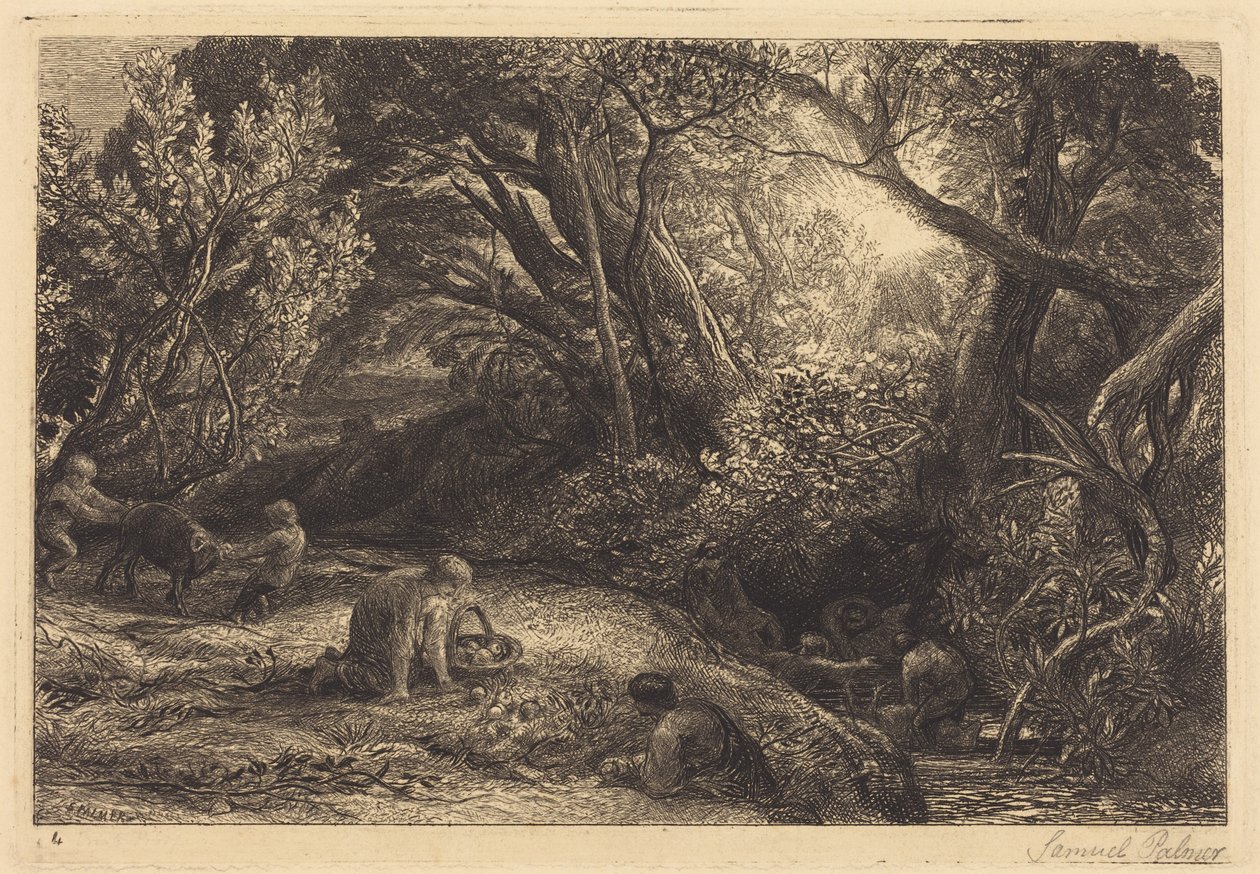 Der Morgen des Lebens von Samuel Palmer