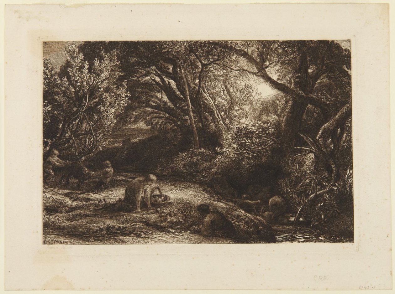 Der Morgen des Lebens von Samuel Palmer