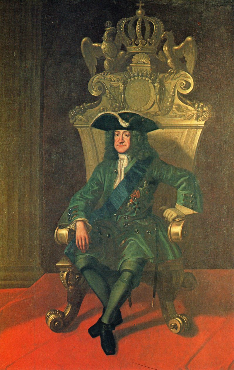 Porträt von Friedrich I. von Preußen von Samuel Theodor Gericke