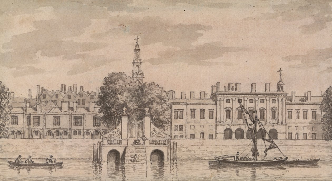 Altes Somerset House von Samuel Wale