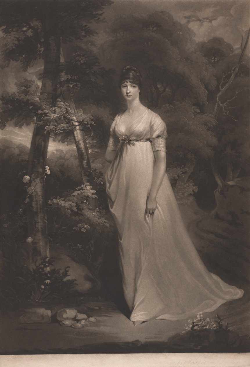 Ihre Gnaden die Herzogin von Bedford von Samuel William Reynolds