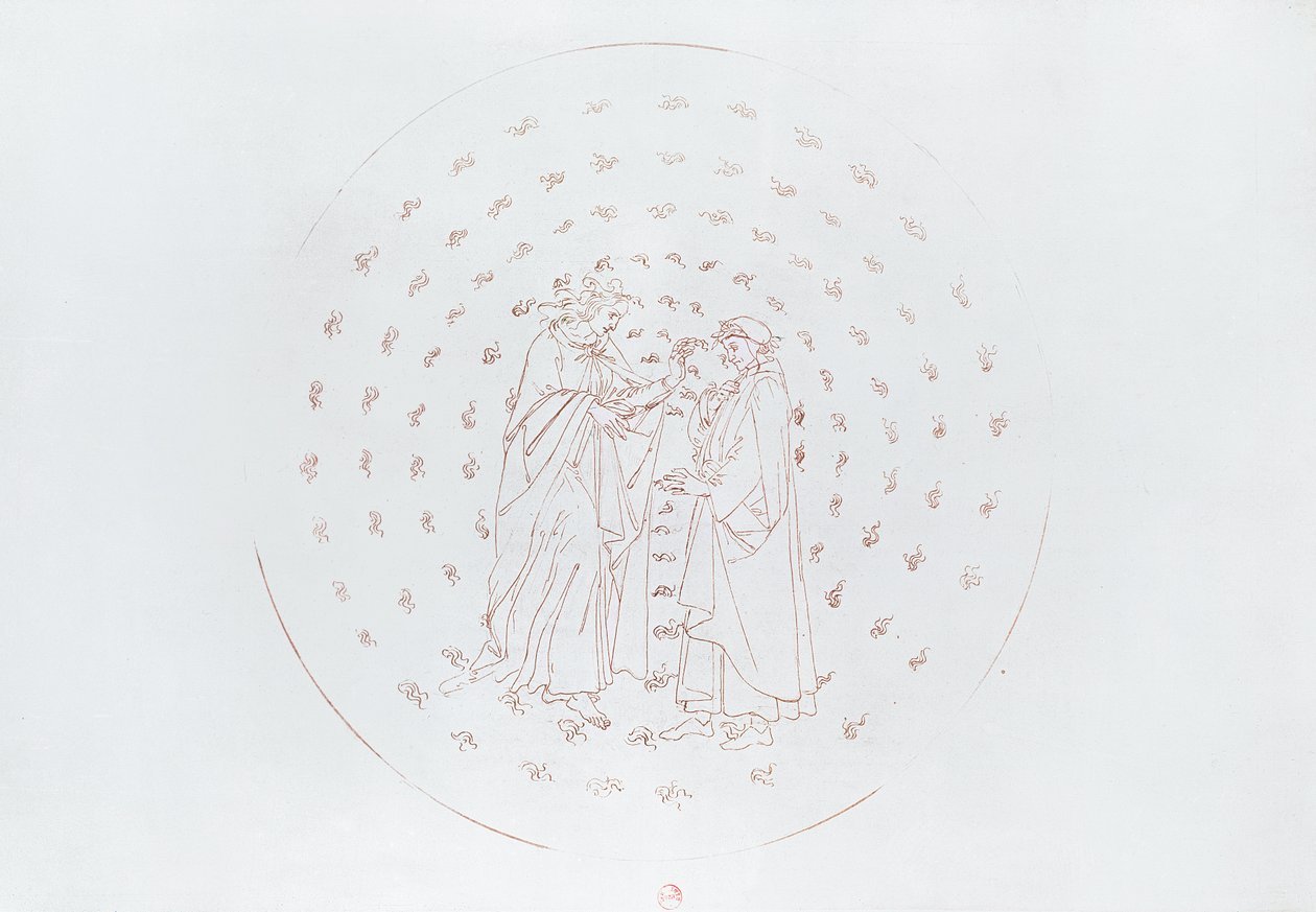 Dante und Beatrice, aus 