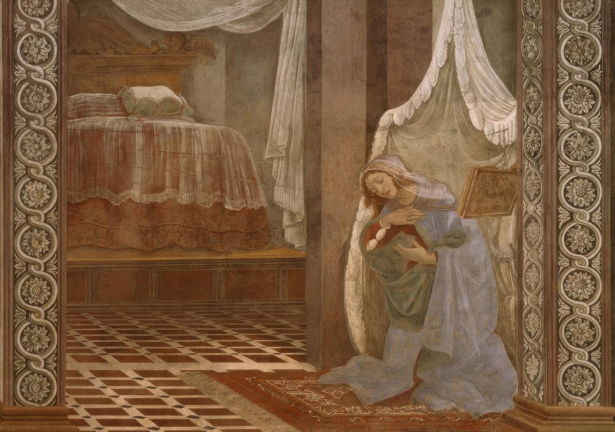 Verkündigung von S. Martino von Sandro Botticelli