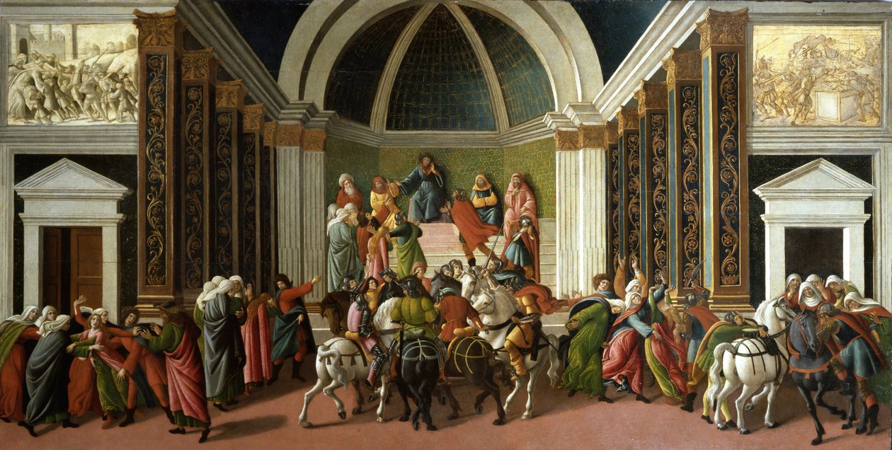 Die Geschichte von Virginia von Sandro Botticelli