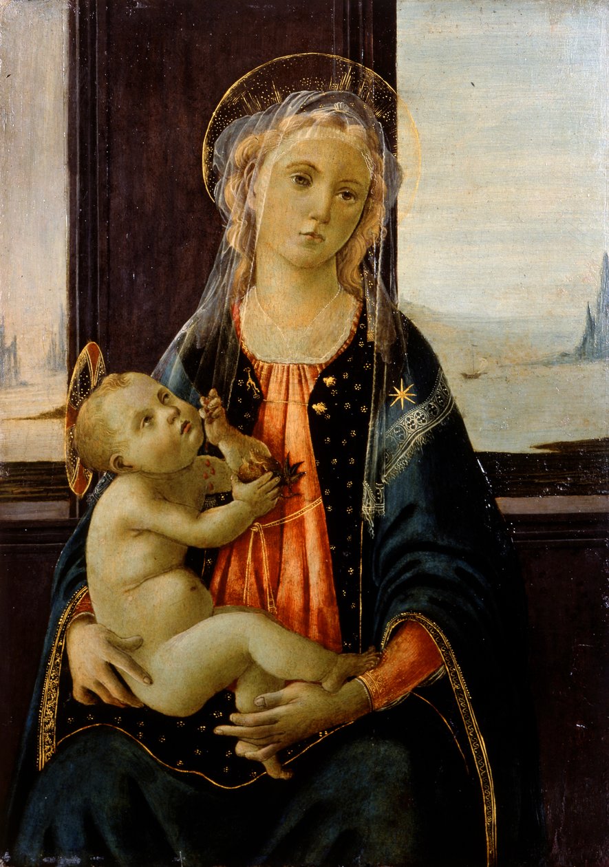 Madonna des Meeres 1476 von Sandro Botticelli