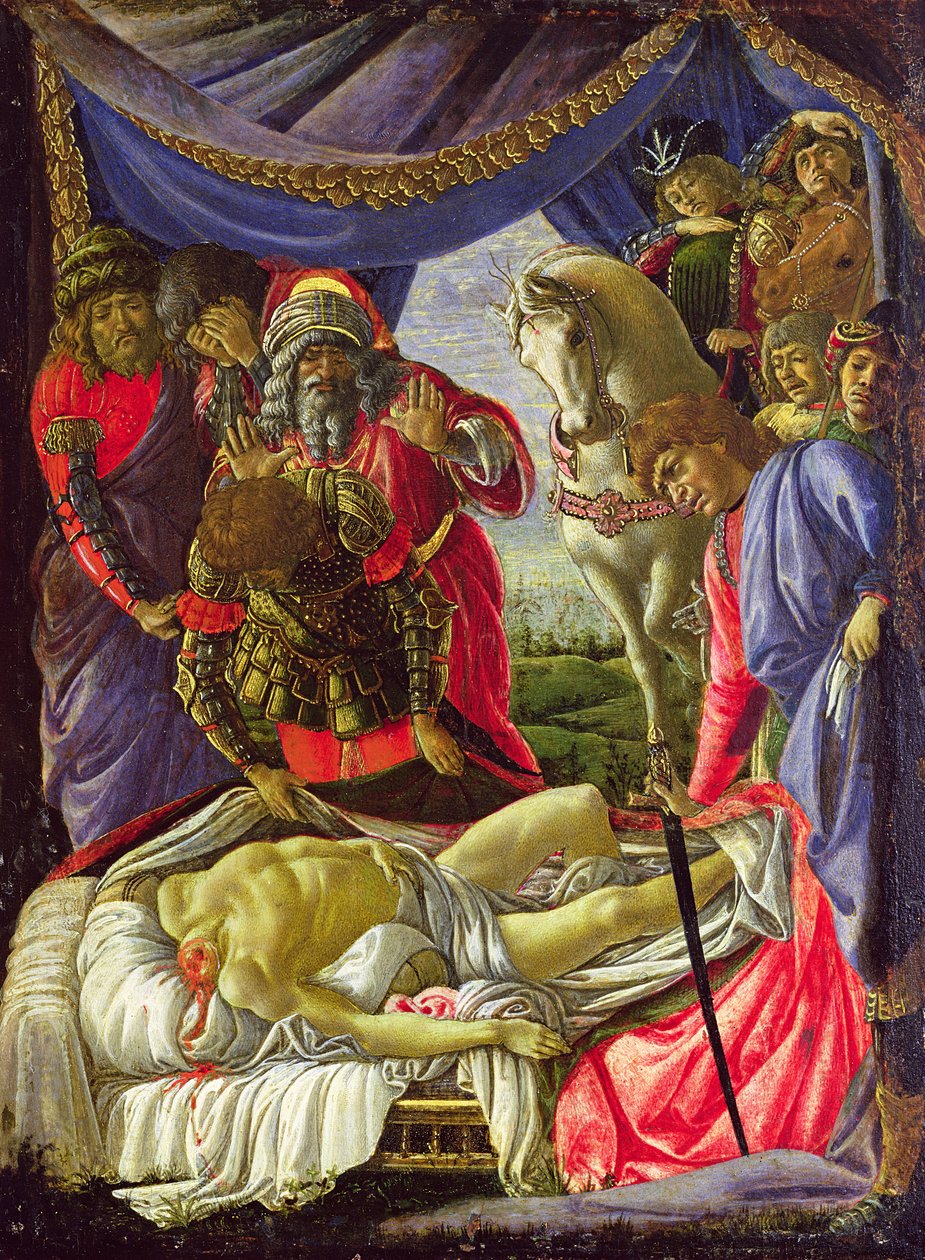 Die Entdeckung des Körpers von Holofernes von Sandro Botticelli