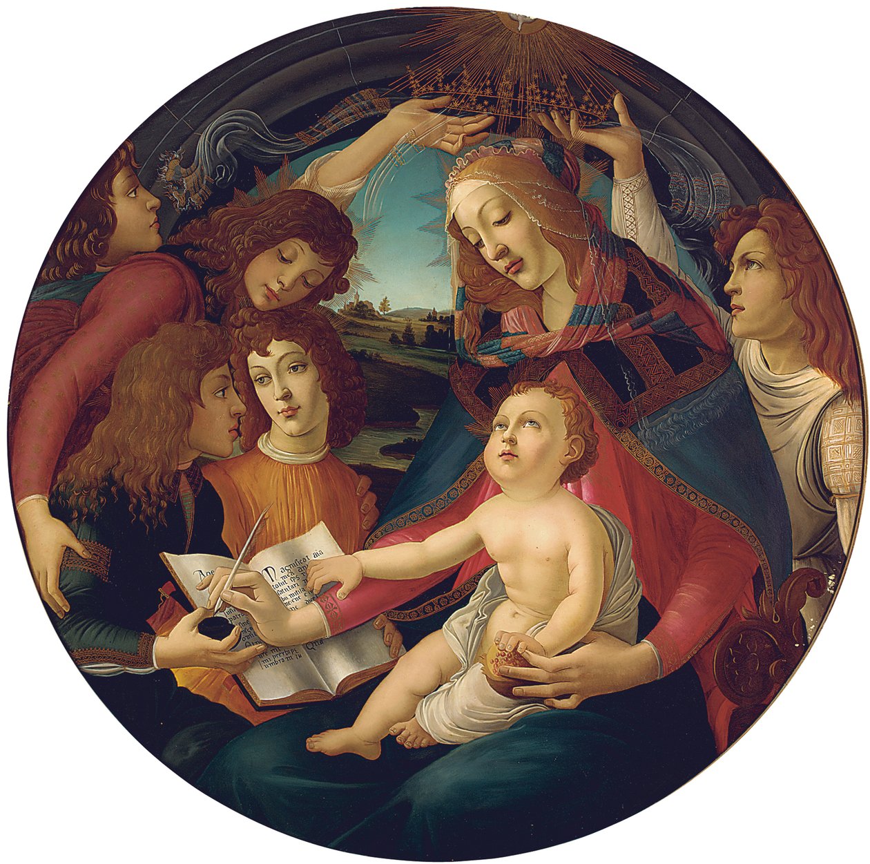 Madonna des Magnificat von Sandro Botticelli