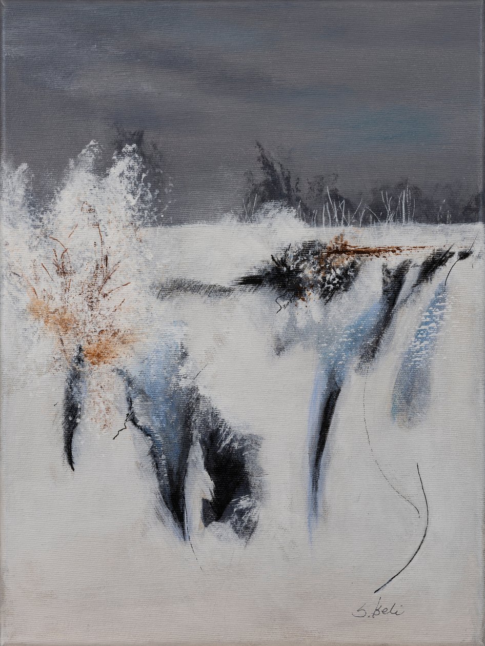 Eisbruch, 2024 von Sandy Iseli