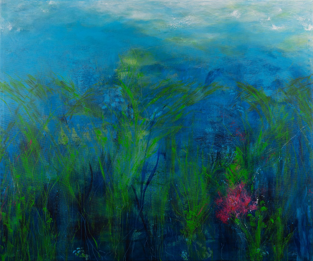 Ozeanwiese von Sandy Iseli