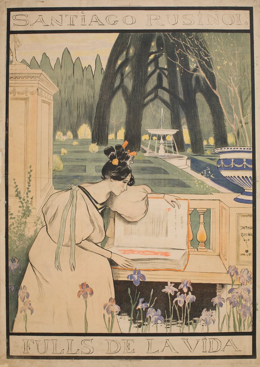 Blätter des Lebens von Santiago Rusiñol