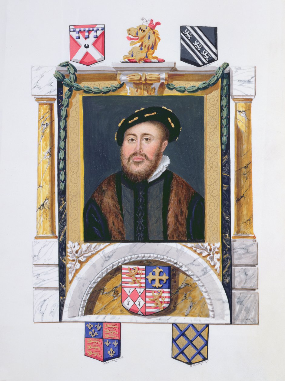Porträt von Charles Brandon (1488-1545) Herzog von Suffolk als junger Mann von Sarah Countess of Essex
