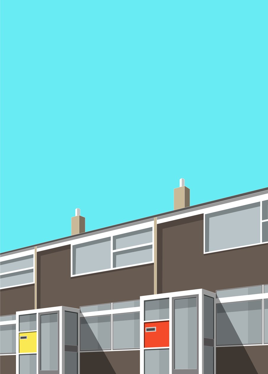Spanisches Haus, 2018 von Sarah Evans