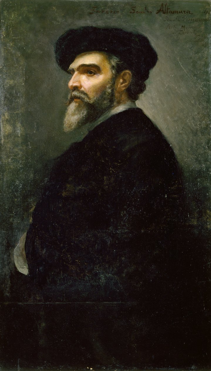 Selbstporträt von Saverio Altamura