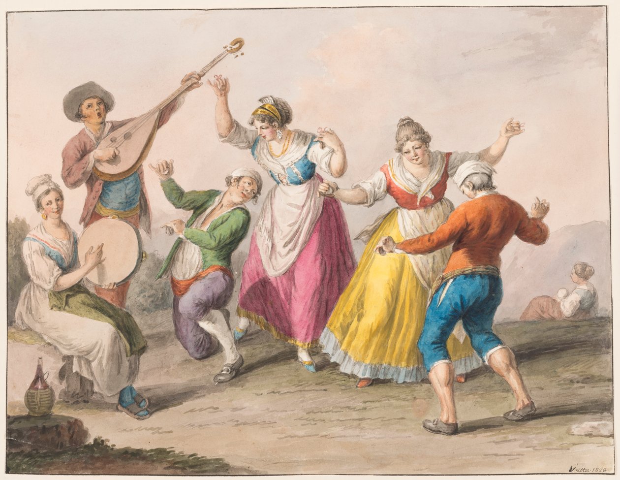 Tarantella-Tänzer von Saverio della Gatta