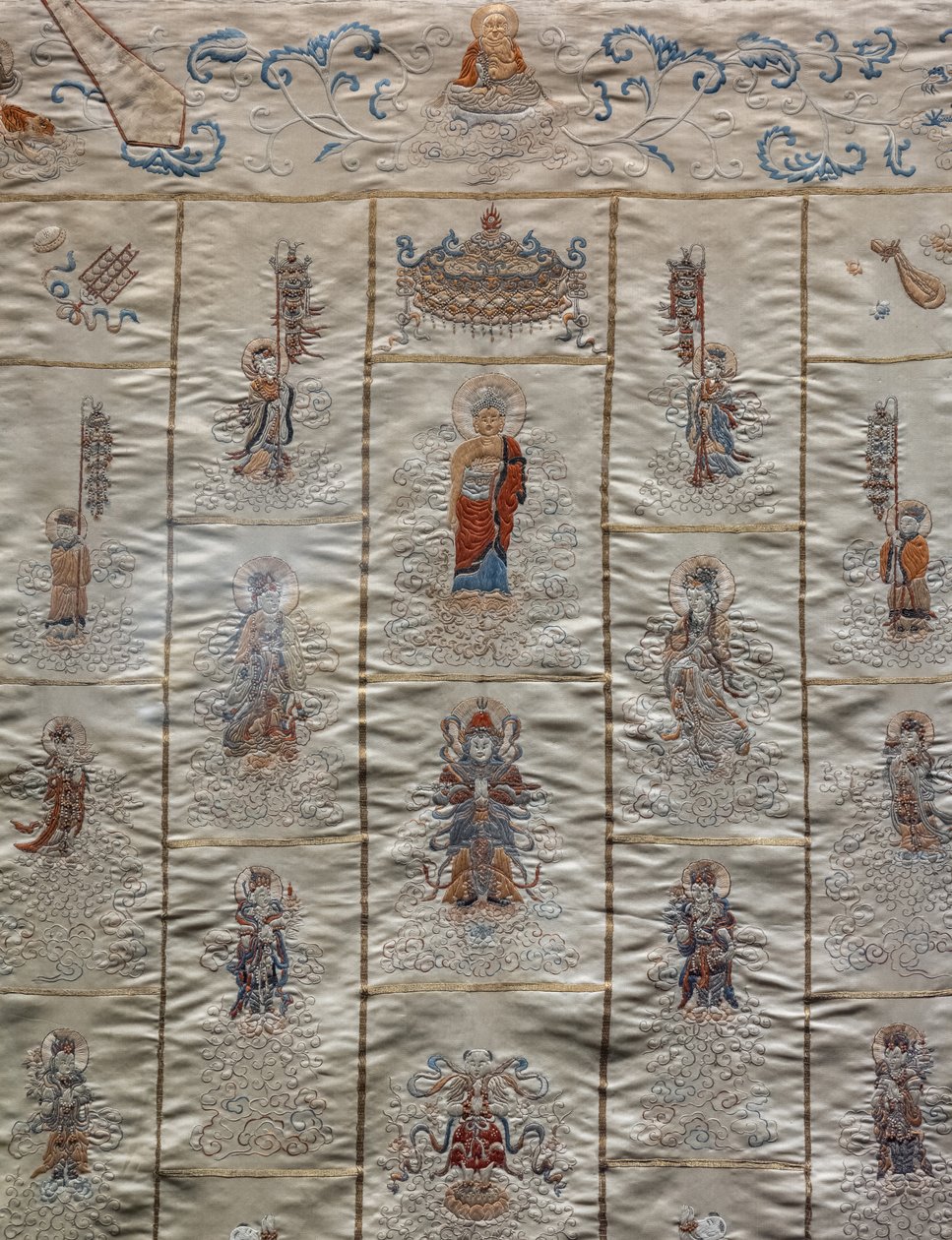 Kesa mit einundzwanzig Bändern (Detail) von School Chinese