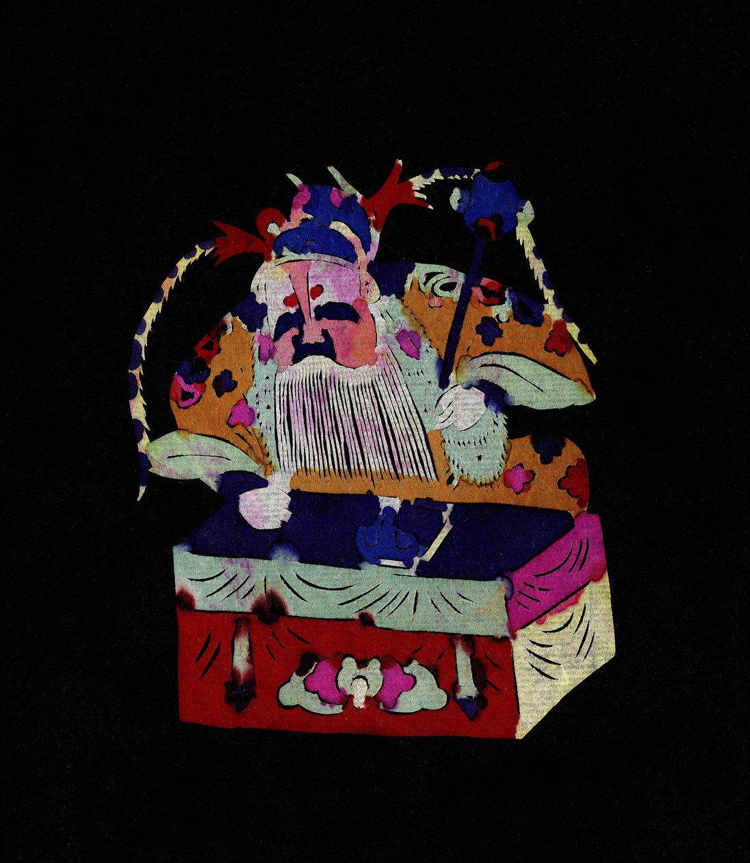 Männliche Figur, chinesische Gottheit von School Chinese