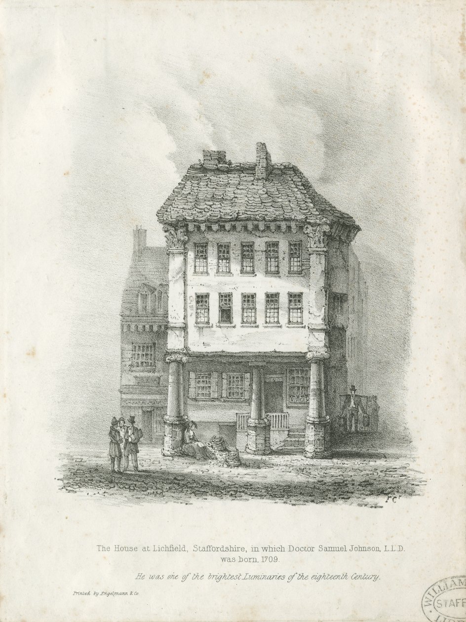 Lichfield - Geburtsort von Dr. Johnson von School English