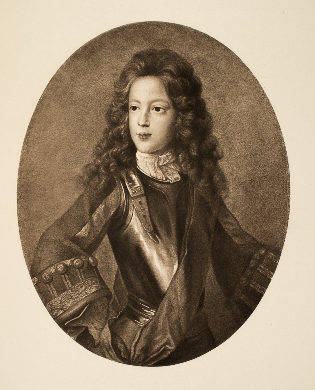 Prinz James Francis Edward Stuart, pub. 1902 (Kollotypie) von School English