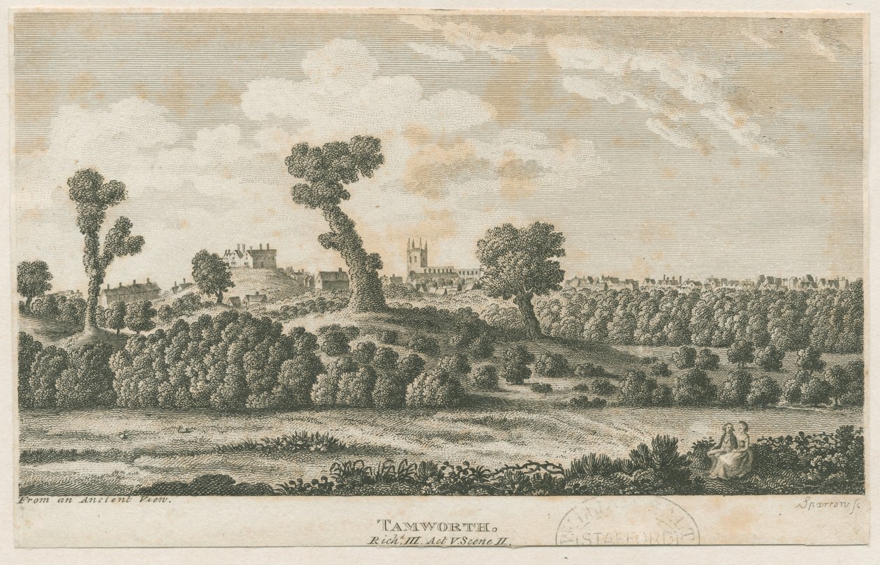 Tamworth Castle (Stich) von School English
