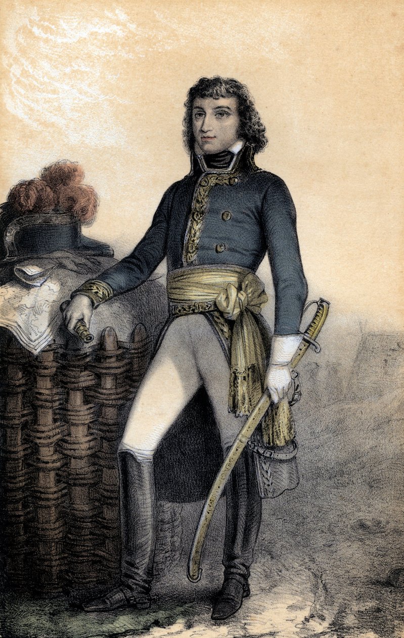 Barthelemy-Catherine Joubert (1769-1799) General - Gravur von School French