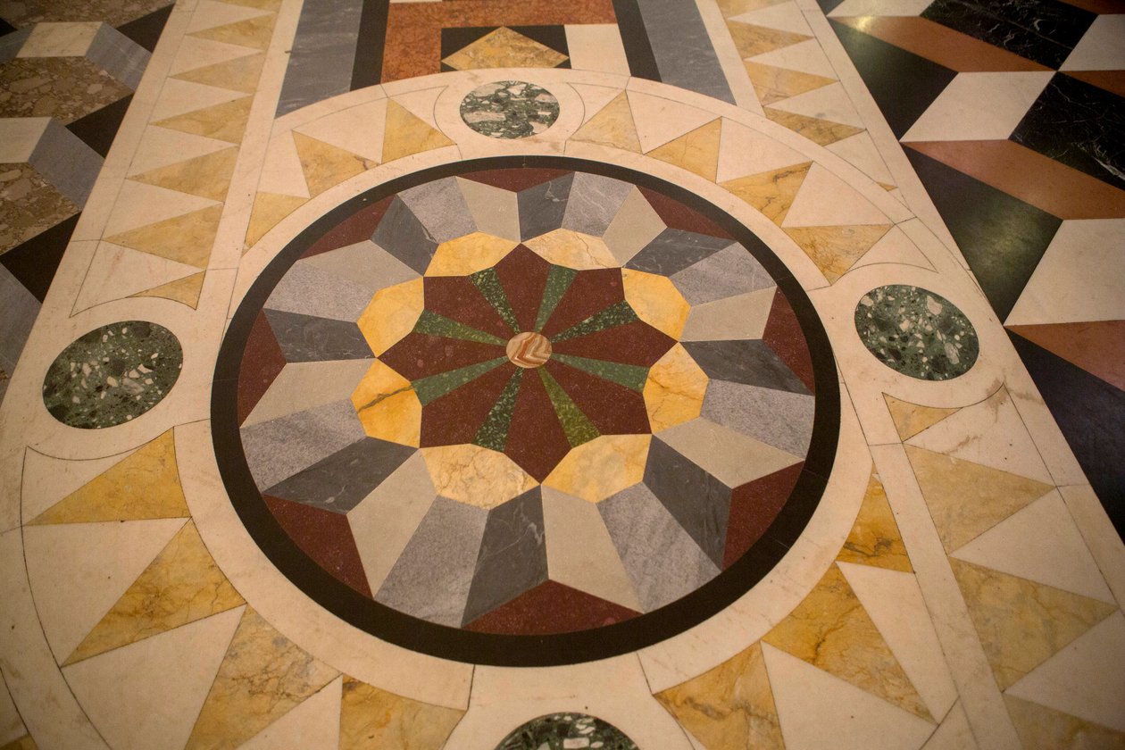Scuola Grande di San Rocco, Boden von School Italian