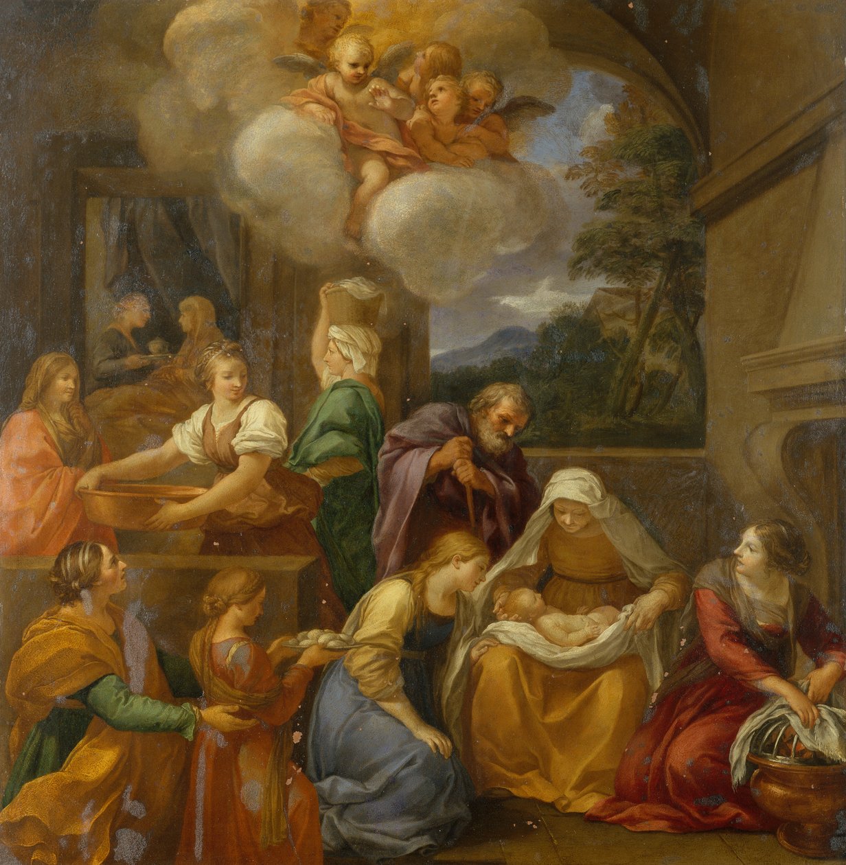 Die Geburt Johannes des Täufers von School Italian