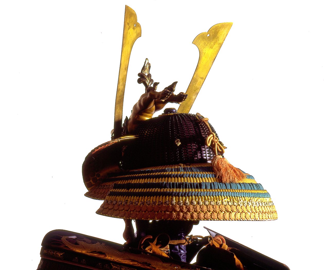 Zeremonielle Rüstung für einen Samurai, Edo-Periode (Mischtechnik) von Japanese School