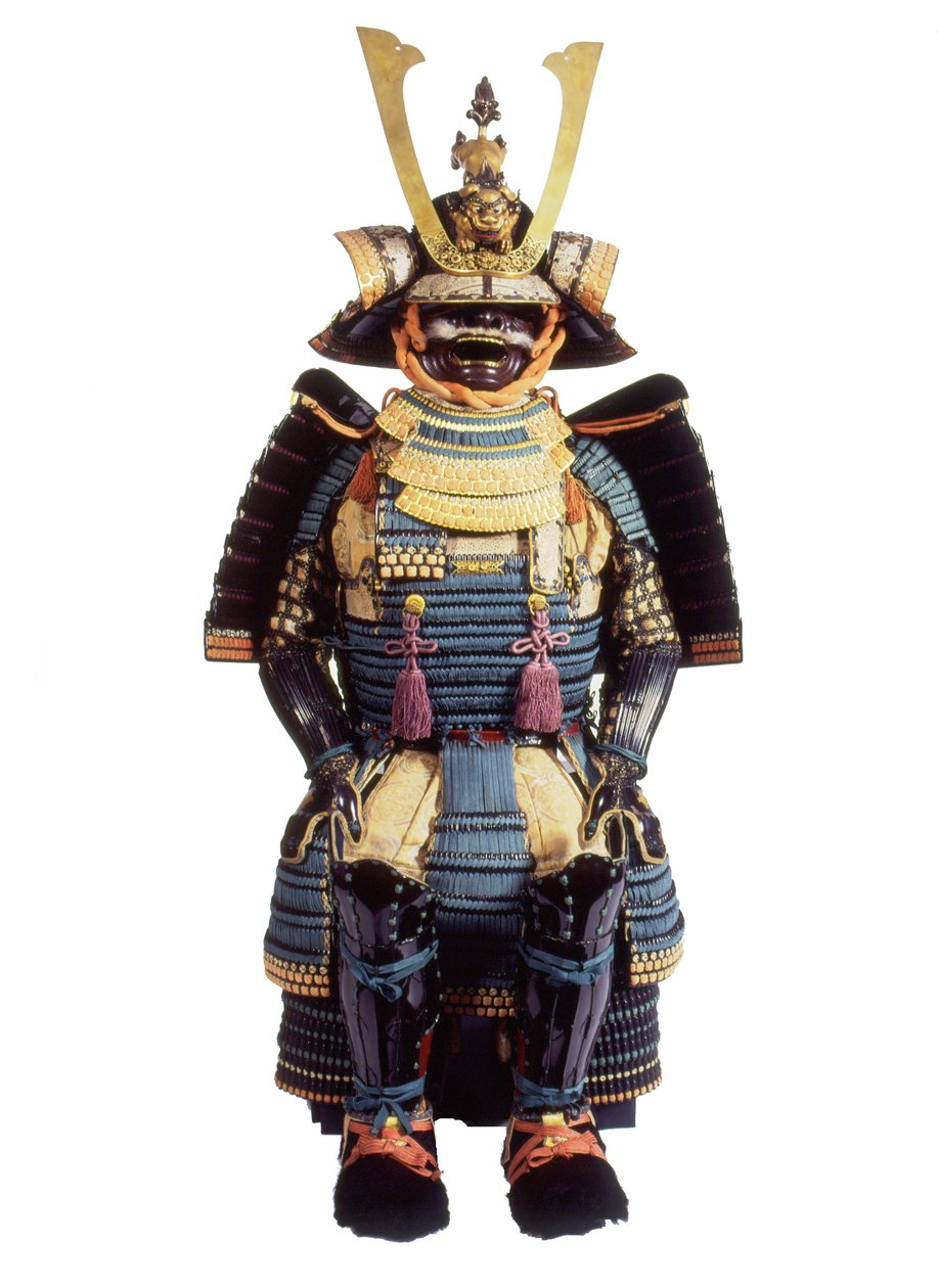 Zeremonielle Rüstung für einen Samurai, Edo-Periode von Japanese School