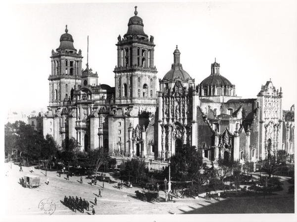 Kathedrale von Mexiko-Stadt von School Mexican