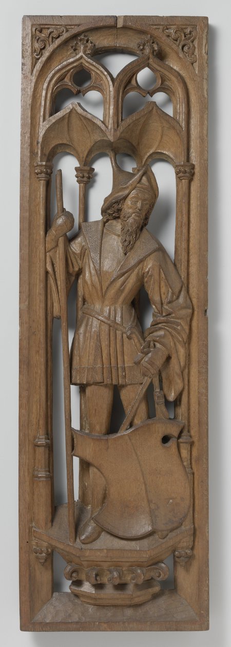 Tafel von einem Orgelgehäuse, um 1510-20 von School Netherlandish