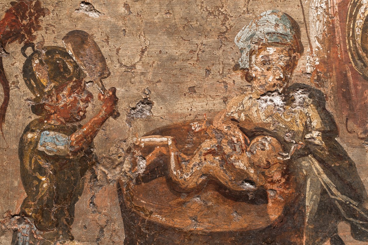 Das Urteil Salomos, Pompeji von School Roman