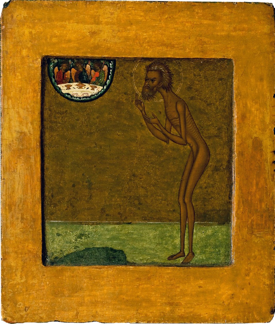 Der heilige Basilius (1469-1551 oder 1557) von School Russian