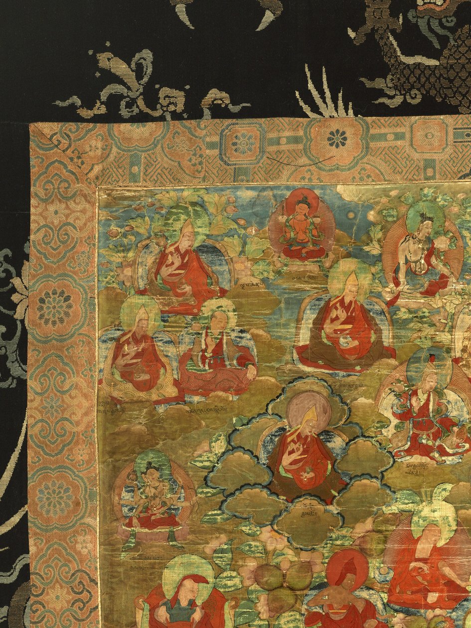 (Detail) des dritten Panchen Lama Losan Penden Yeshe von School Tibetan