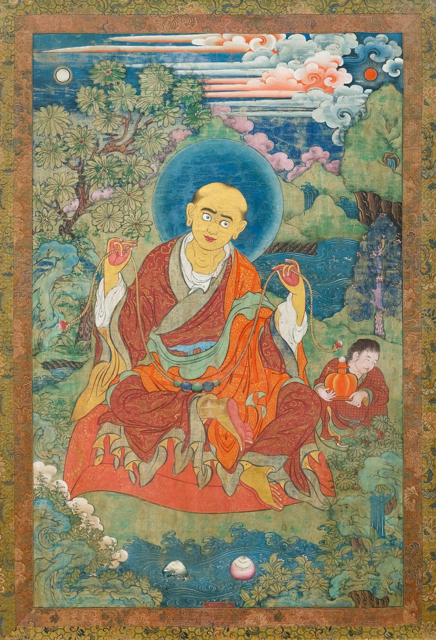 Der Arhat Kanakavatsa von School Tibetan