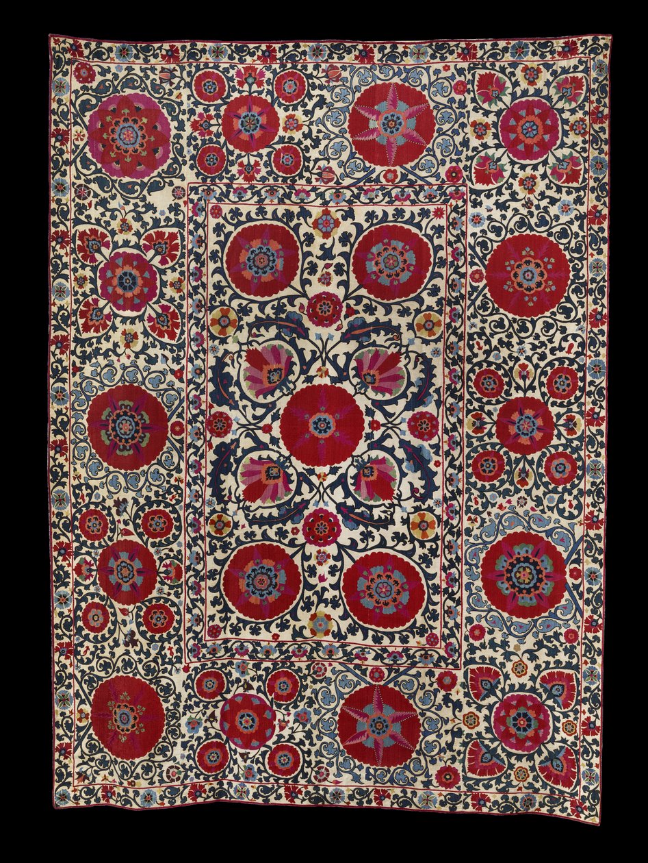 Shakhrisyabz Suzani, ca. 1800 von School Uzbek