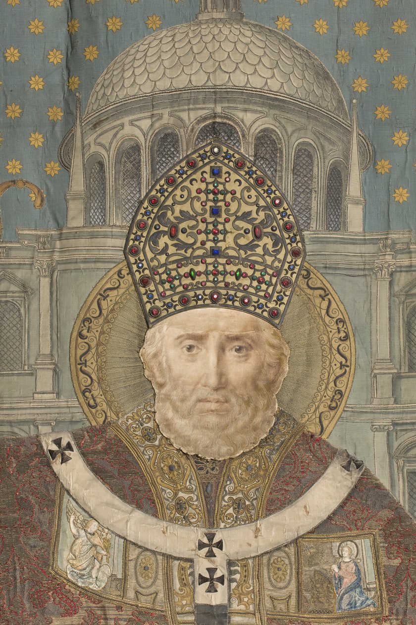 Il Gonfalone di Milano (Detail) von Scipione and Posterla Camillo da Delfinone