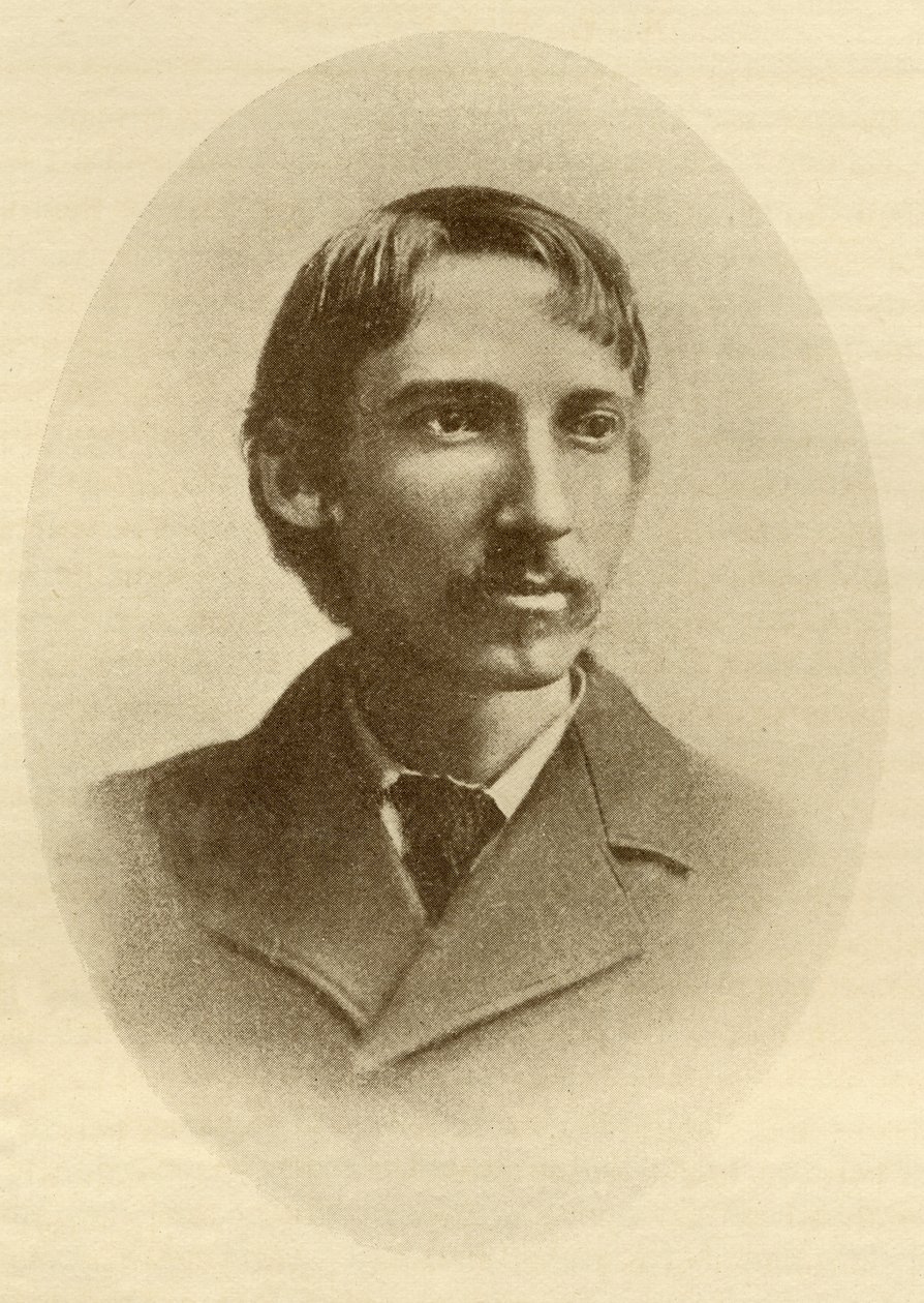 Robert Louis Balfour Stevenson (1850-94) von Scottish School