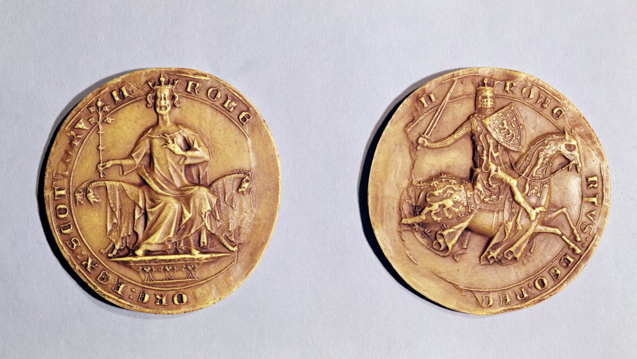 Siegel von Robert VIII Bruce, 1326 von Scottish School