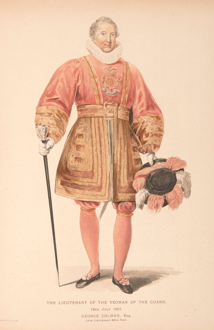 Der Leutnant der Yeoman der Garde von Scottish School
