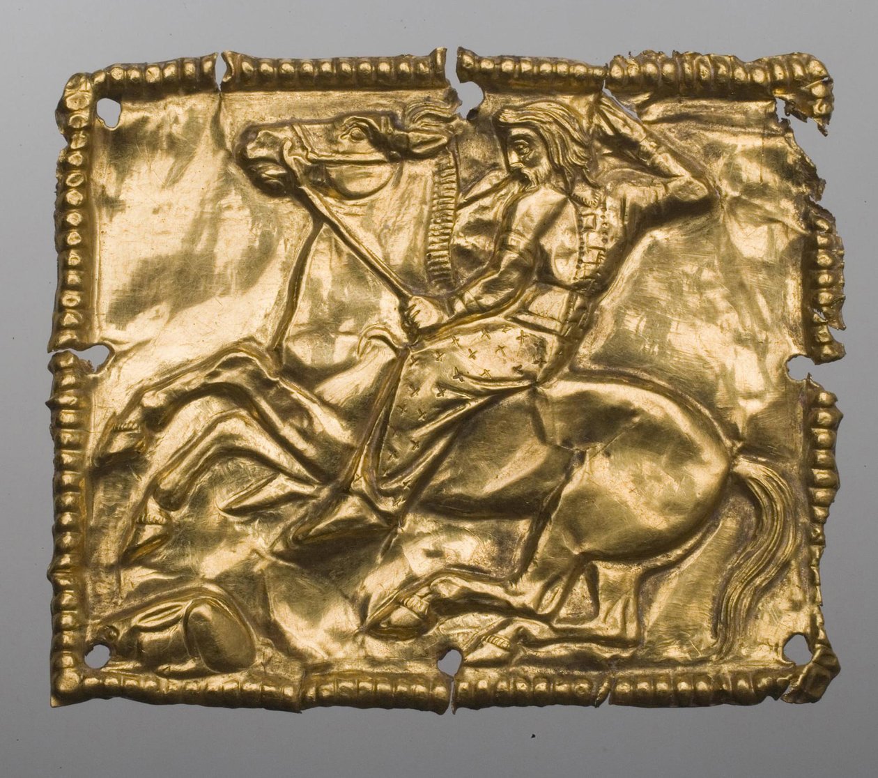 Kunst der Steppen - Skythische Kunst: Platte mit Jagdszene von Scythian