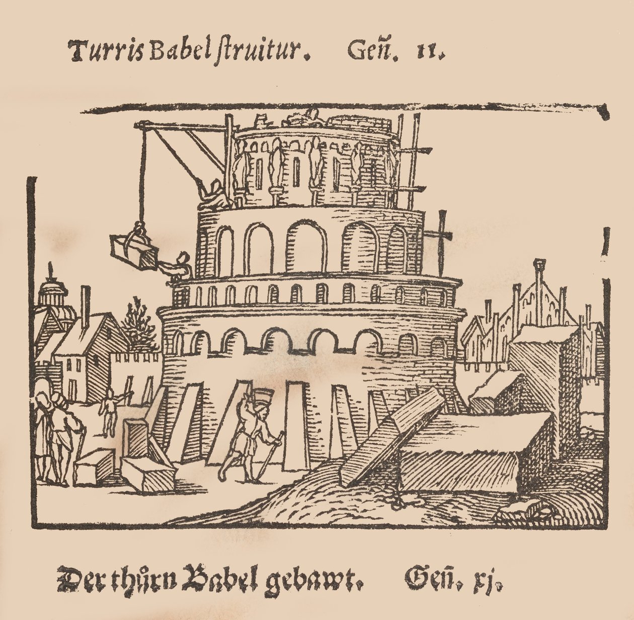 Biblicae Historiae, Artificiosissimis picturis effigiatae Per Sebaldum Behem Pictorem, ca. 1540 von Sebald Beham