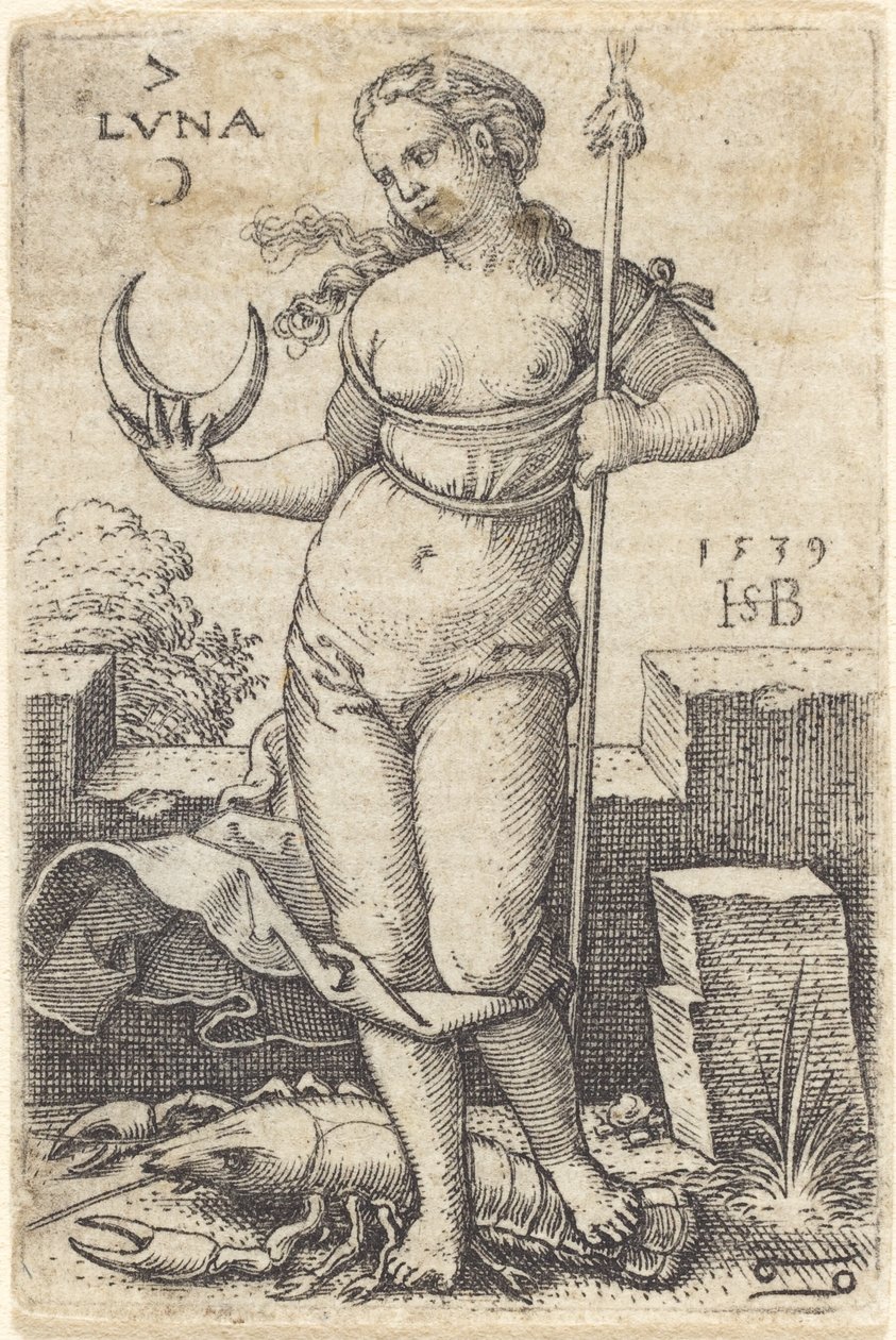 Luna von Sebald Beham