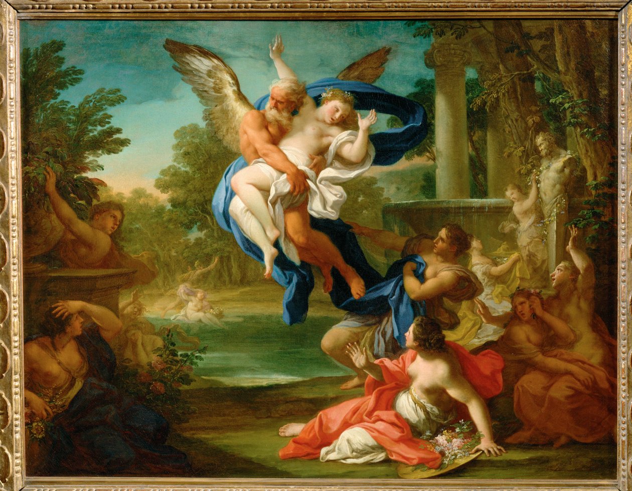 Boree entführt Oreithya von Sebastiano Conca