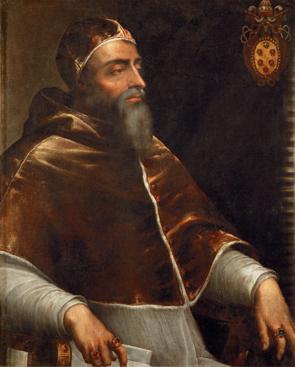 Papst Clemens VII., Giulio de Medici von Sebastiano del (c.1485-1547) Piombo