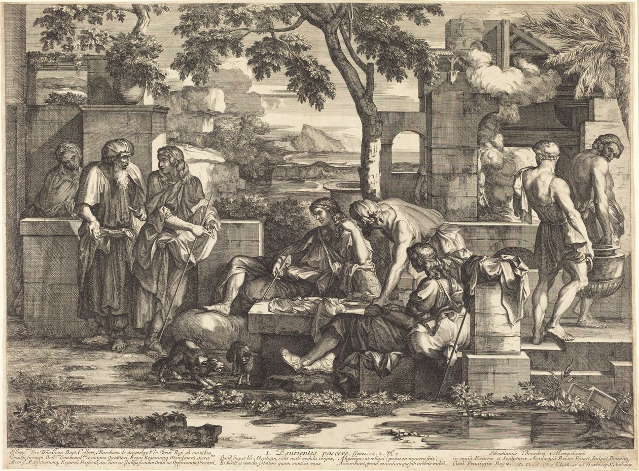 Die Hungrigen speisen von Sébastien Bourdon