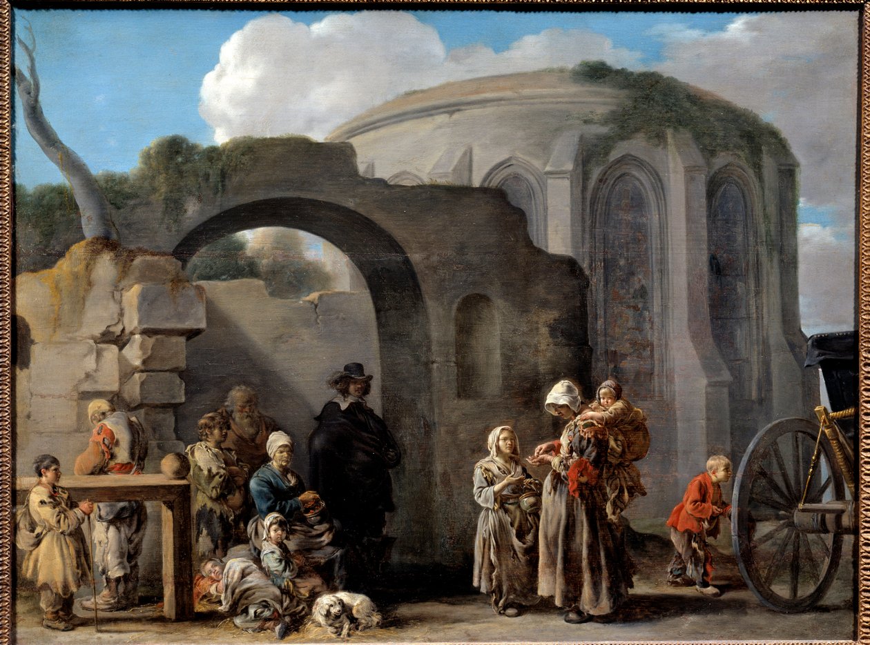 Die Bettler von Sébastien Bourdon