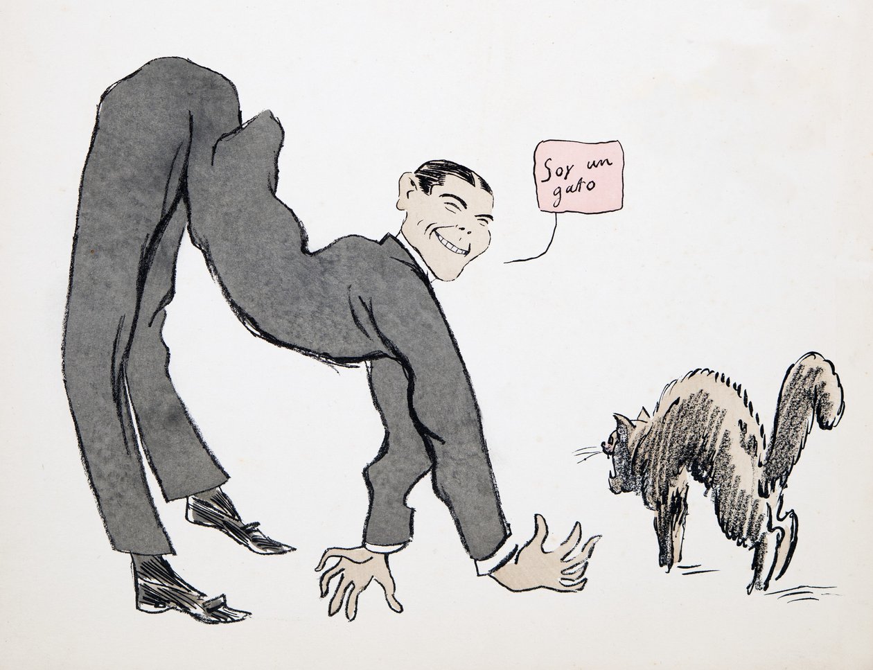 Ich bin eine Katze, aus White Bottoms, veröffentlicht 1927 von Sem