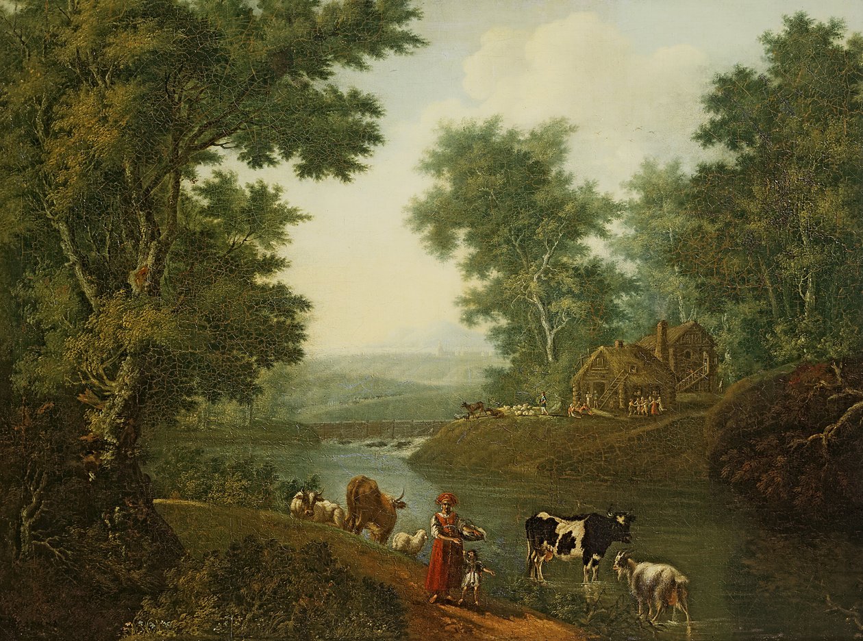 Landschaft in der Umgebung von Sankt Petersburg von Semyon Fyodorovich Shchedrin