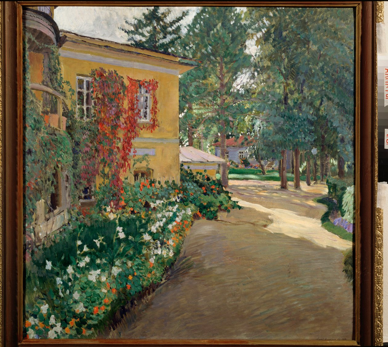 Auf einem Landgut von Sergei Arsenevich Vinogradov